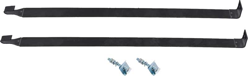1961-64 Impala/Full-Size (Ex Wagon) With 20 Gal Tank - Fuel Tank Mounting Straps - Edp Coated Steel 