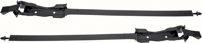 1947-54 GM Pickup - Fuel Mounting Tank Straps- EDP Coated Steel (Pair) 