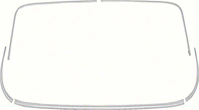 1962-64 Impala/ Impala SS 2 Door Hardtop Back GlaSS Molding Set 