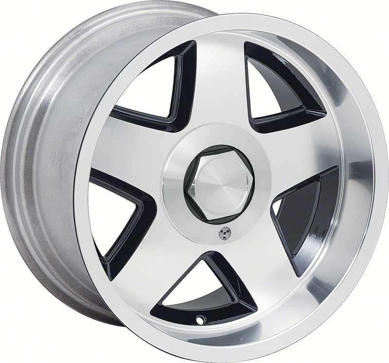 1982-02 Camaro Firebird R15 Style 17" X 9.5" 5-Spoke Aluminum Wheel Set - Black 