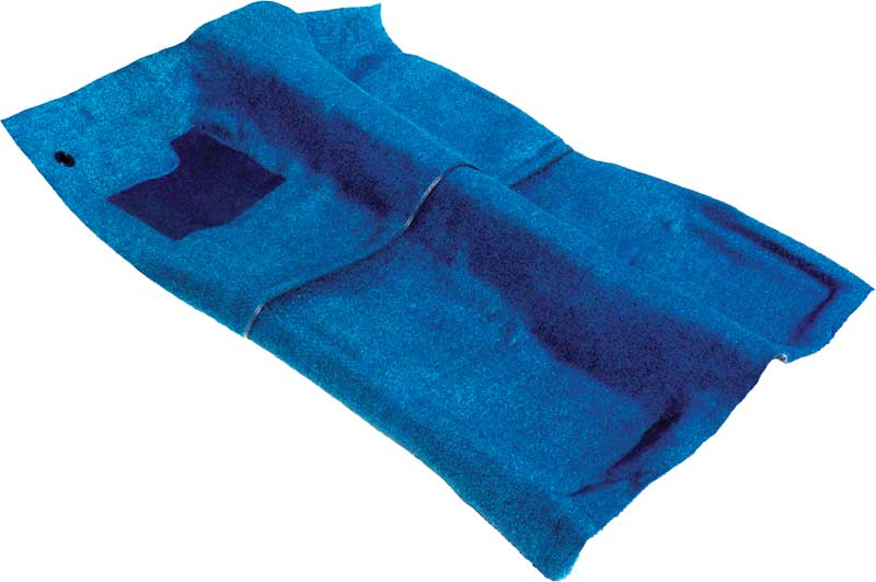 1967-68 Camaro / Firebird Bright Blue Molded Carpet Set Loop 