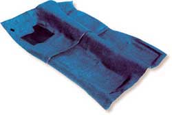 1968-69 Firebird Dark Teal Molded Carpet Set 