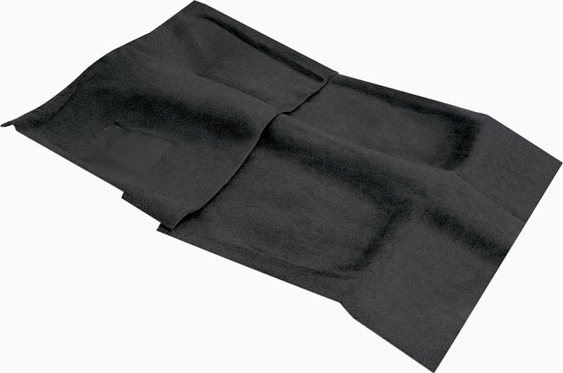 1970-73 F-Body With Automatic Trans Black Molded Loop Carpet Set With Tail 