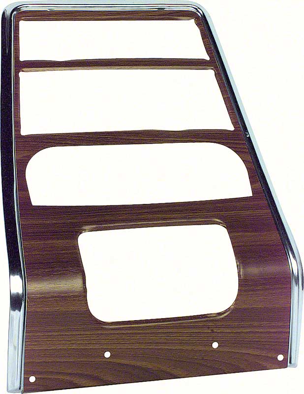1967 Firebird Walnut Center Dash Panel-With AC 