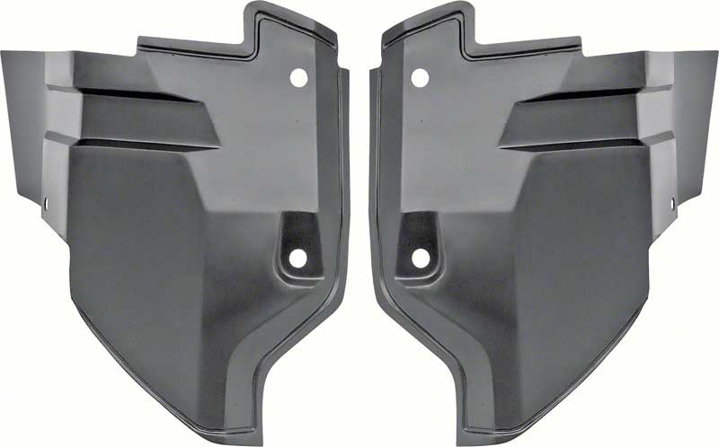 1968 Camaro Rally Sport Headlight Actuator Shields 