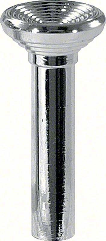 1967 Chrome Door Lock Knobs (Pair) 