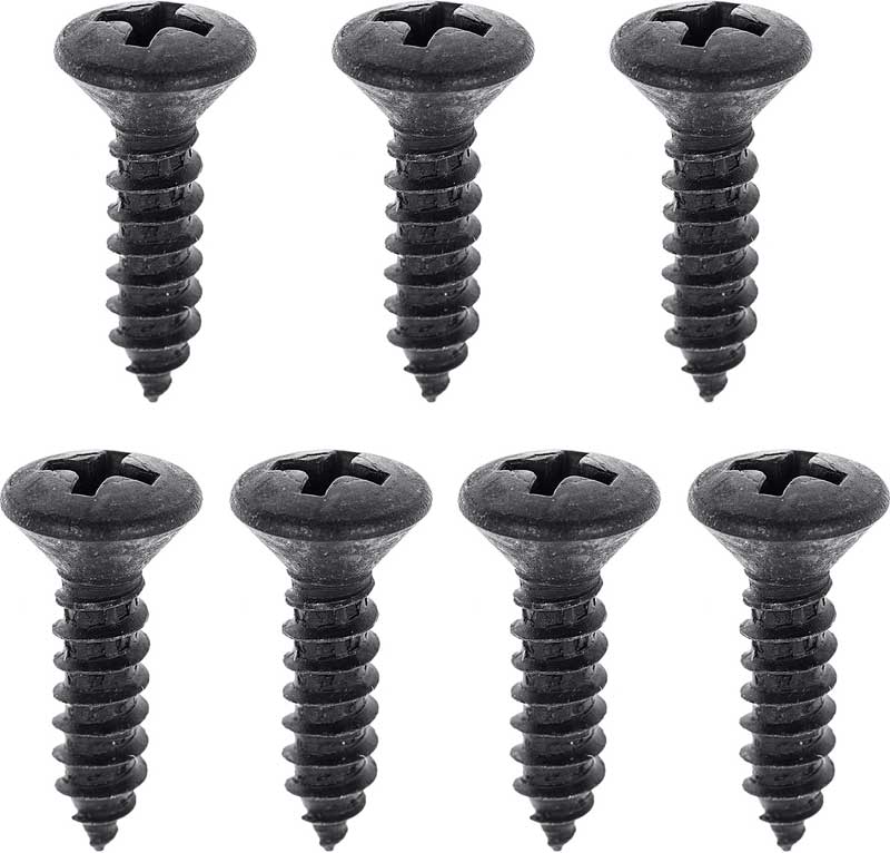 1967-68 Camaro / Firebird 7 Piece Dash Carrier Screw Set 