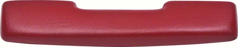 1965-67 Red Urethane Front Arm Rest Pad 