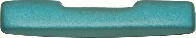 1965-67 Turquoise / Aqua Urethane Front Arm Rest Pad 