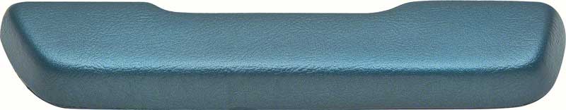 1968-72 Right Hand (Passenger Side) Medium Blue Urethane Arm Rest Pad 