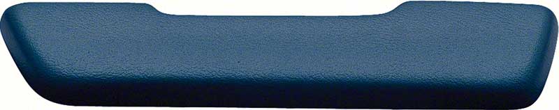 1968-72 Right Hand (Passenger Side) Dark Blue Urethane Arm Rest Pad 