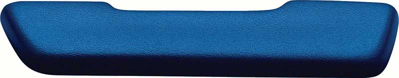 1968-72 Left Hand (Driver Side) Dark Blue Urethane Arm Rest Pad 