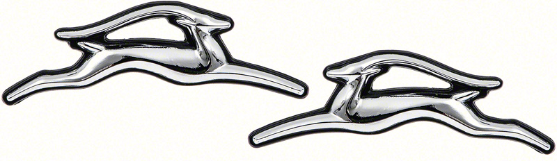 1970-72 Impala Interior Door Panel Emblems 