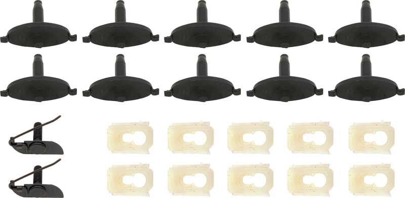 1967-68 Camaro / Firebird Vinyl Top Molding Clip Set 