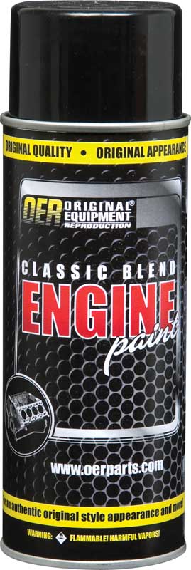 1947-62 Chevrolet Medium Gray  Classic Blend Engine Paint - 16 Oz Can 