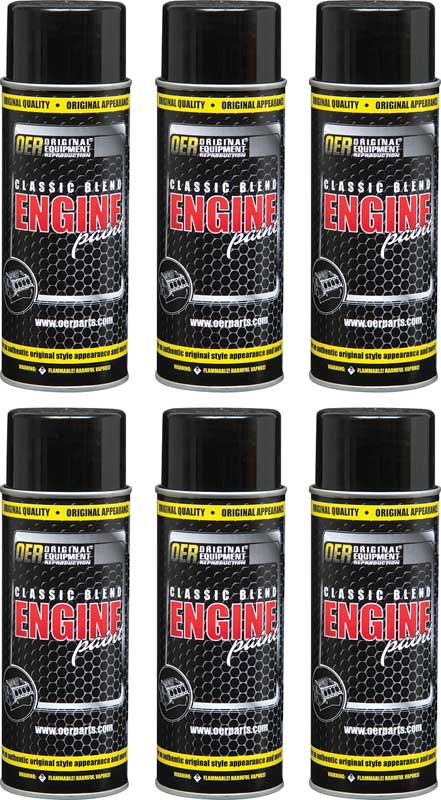 GM Spectra Red  Classic Blend Engine Paint - 16 Oz Can 