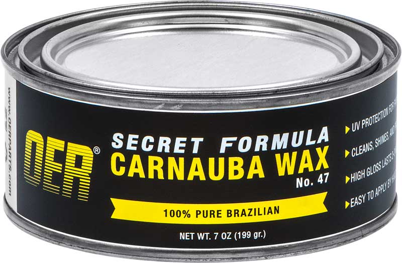 Secret Formula No. 47 premium Hard Carnauba Paste Wax - 7 Oz. Can 