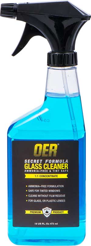 Secret Formula 16 Oz Tint Safe Ammonia Free Glass Cleaner 1:1 Concentrate 