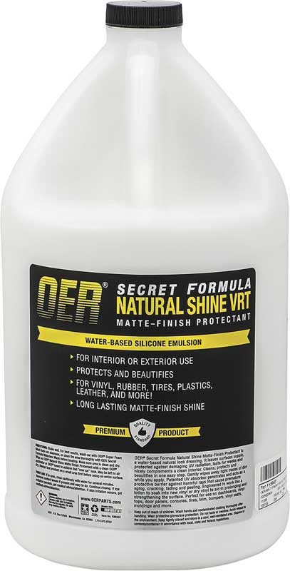 Secret Formula 1 Gallon Natural Shine Matt Finish protectant 