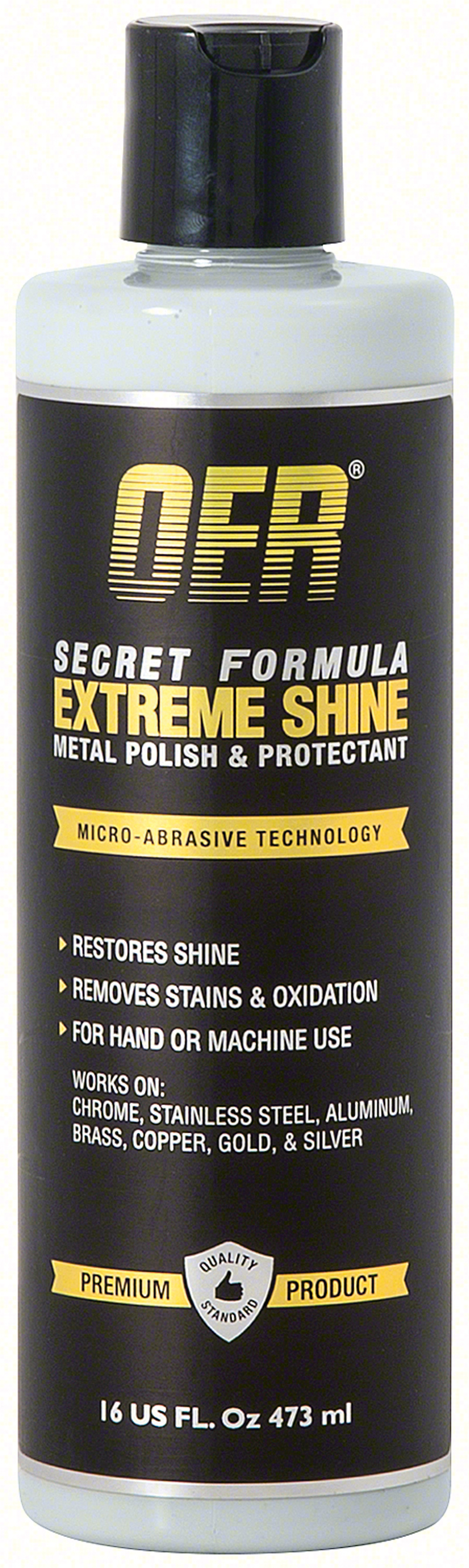 Secret Formula 16 Oz Extreme Shine Metal Polish and Sealant 