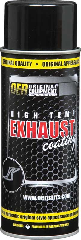 Silver  Hi-Temp Exhaust Coating16 Oz Aerosol Can 