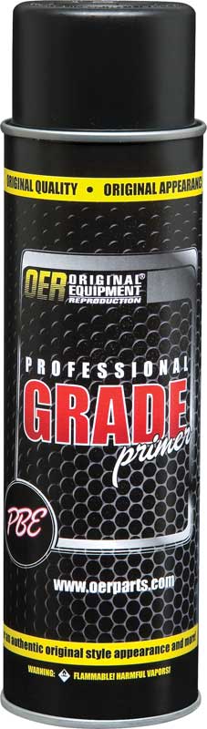 Professional Grade GrayHigh Solids Sanding Primer - 20 Oz Aerosol Can 