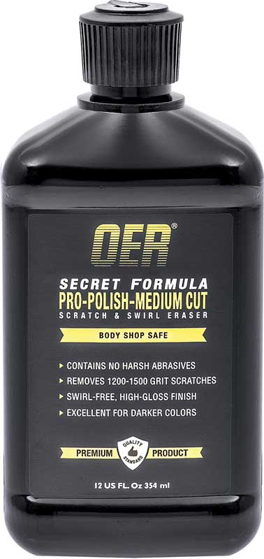 Secret Formula Pro-Polish 12 Oz Scratch & Swirl-Eraser Medium Cut 