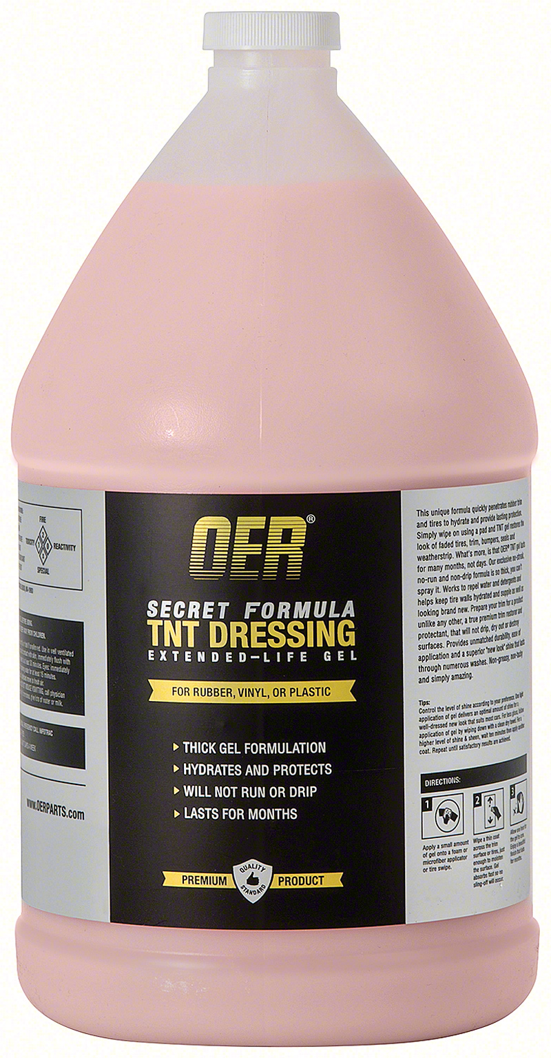 Secret Formula 1 Gallon Tnt Gel Extended Life Tire & Trim Dressing 