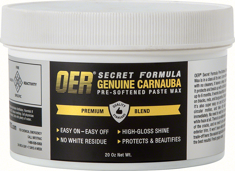 Secret Formula pre-Softened Carnauba Paste Wax - 20 Oz. Can 