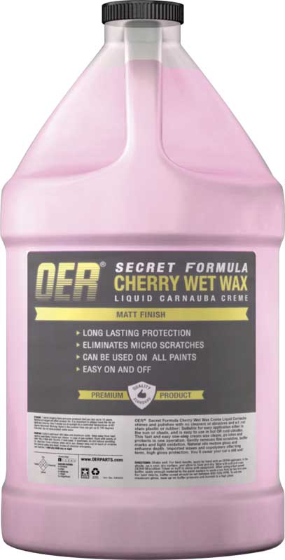 Secret Formula 1 GallonLiquid Carnauba Cherry Wet Wax Creme 