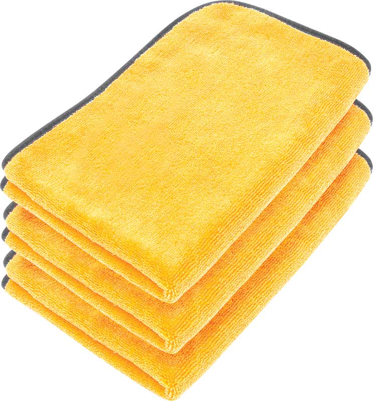 Gold Elite Microfiber Towels - 16" X 16" (3 Pack) 