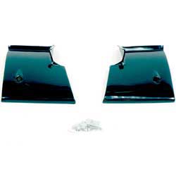 1968-72 Nova Rear Window Lower Corner Moldings-Pair 