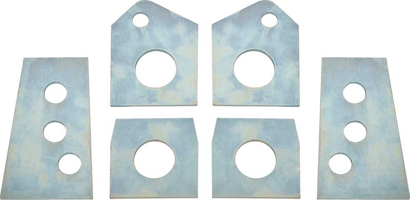 1967-69 F-Body & 1968-74 X-Body Subframe Body Plate Set 