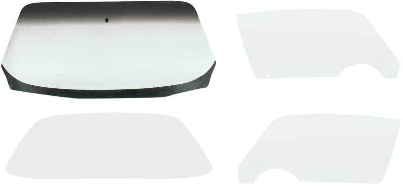 1975-81 F-Body Coupe Glass Kit - Clear 