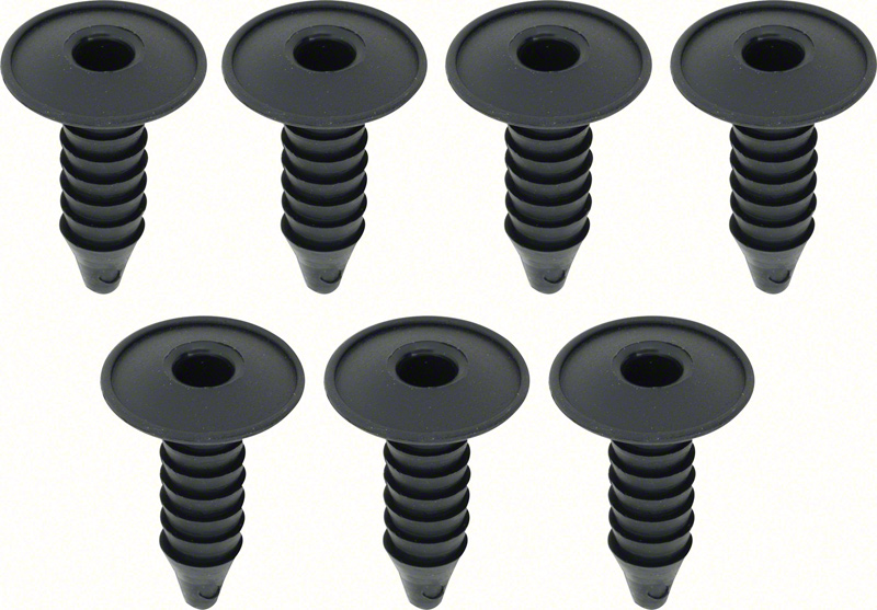 Plastic Firewall Insulation Retainer - Set Of 7 Pieces 