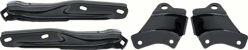 1967 Camaro 4 Piece Front Bumper Bracket Kit 