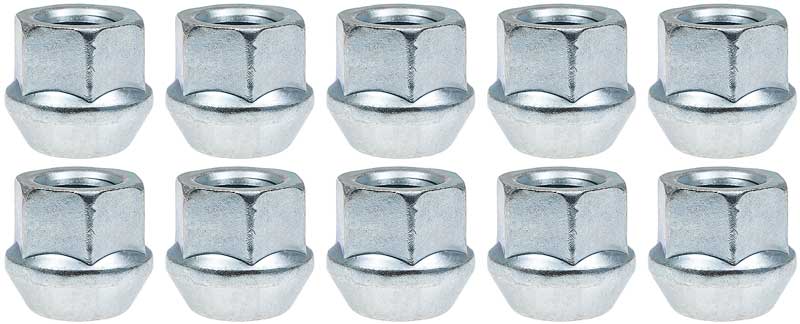 7/16"- 20 R15 Or Aluminum Wheel acorn Lug NutKit - Factory Style - Set Of 10 