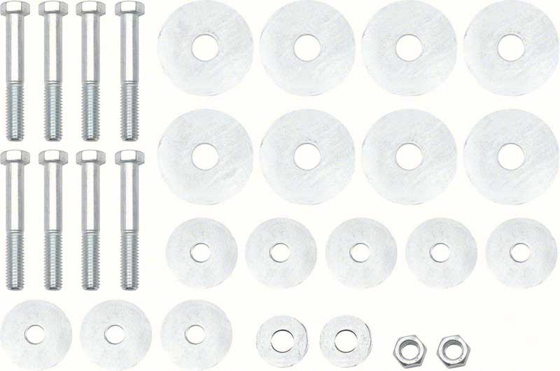 1961-64 Impala / Full Size Hardtop / Sedan Body Mount Bushing Bolt Set 