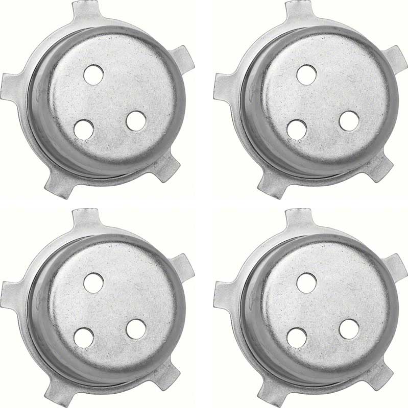 1969-70 SS Wheel 4 Piece Ornament Retainer set 