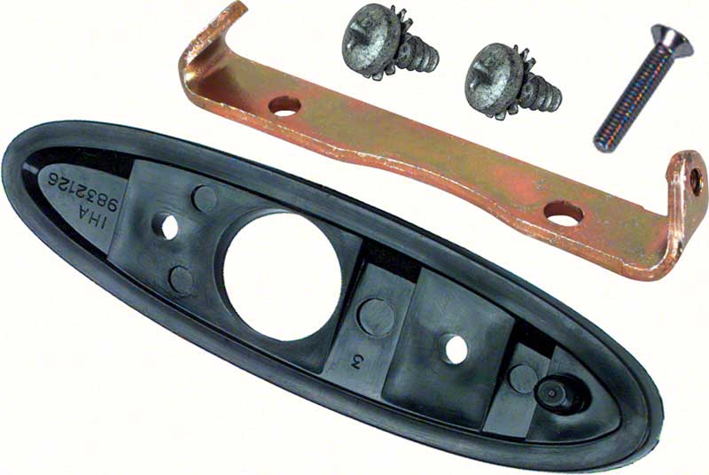 1970-81 Camaro / Firebird, 1970-74 Nova Right Hand (Passenger Side) Bullet Mirror Mounting Kit 