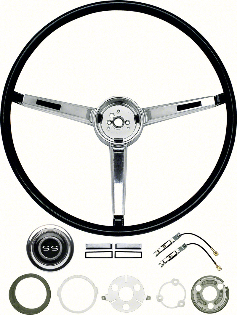 1967 Chevy II /Nova SS Deluxe Steering Wheel Kit 