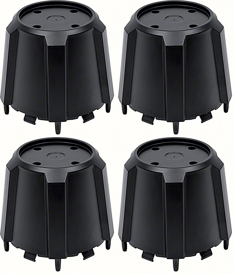 1982-92 Camaro Z28 N90 Wheel Center Cap Set Black 