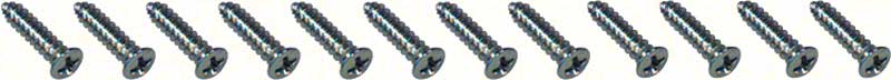 Screw Set, Phillips Ovl # 8 X 3/4" Screw, 12 Pcs 