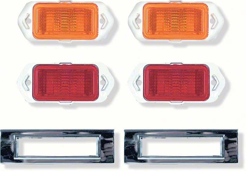 1969 Camaro Side Marker Lamp Kit 