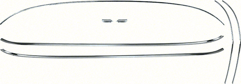 1970-81 Camaro 7 Piece Exterior Molding Kit 