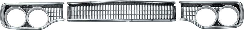 1970 Plymouth Road Runner Grill Set 