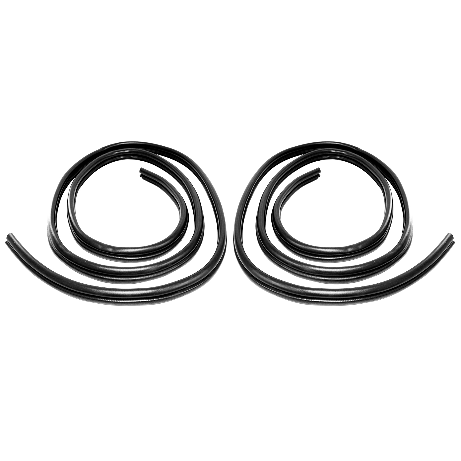 Metro Rear Door Seals For Dodge Durango 1998-2003 55256574AC, 55256575AC; LM 125-C