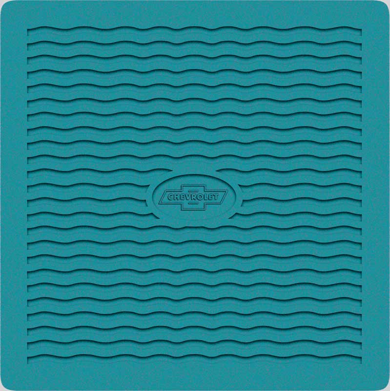 1955-56 Chevrolet TurquoiseFactory accessory Floor Mats 