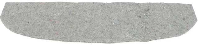 1963-1965 Valiant 2 Door Hardtop Package Tray Insulation 