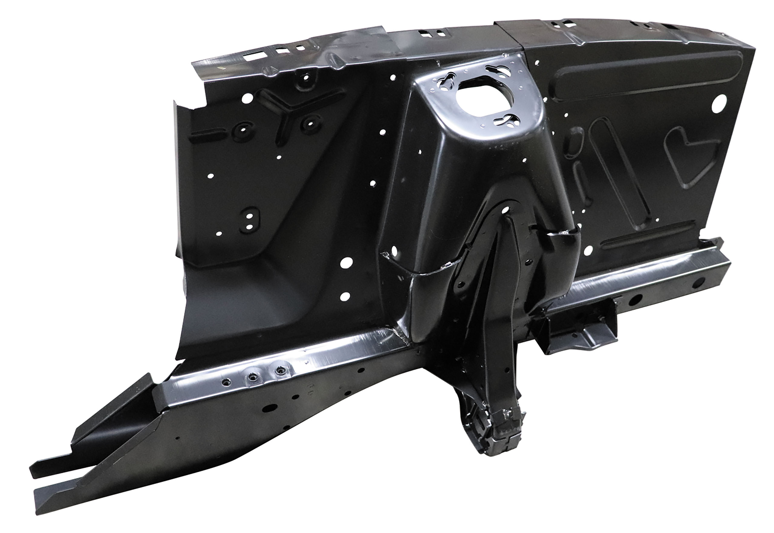 1967-1968 Ford Mustang Shock Tower & Apron Assembly - Coupe/Fastback/Convertible - LH